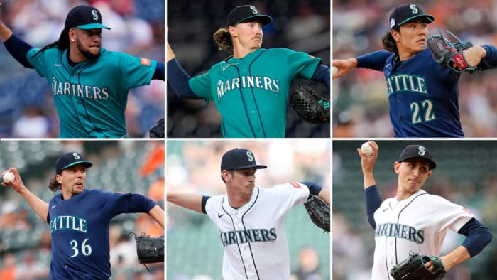 Mariners' six starters
