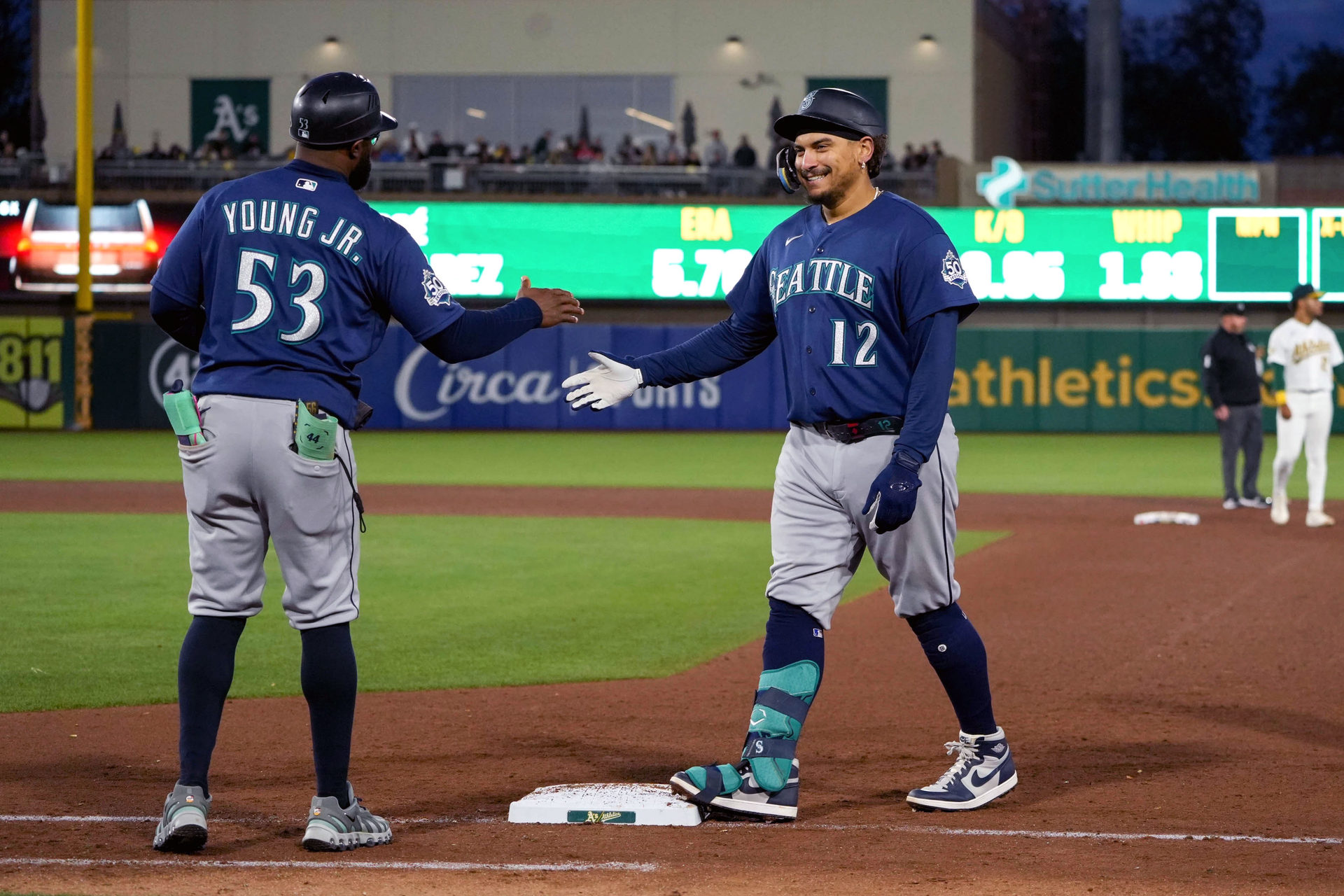 Josh Naylor and Eric Young Jr.