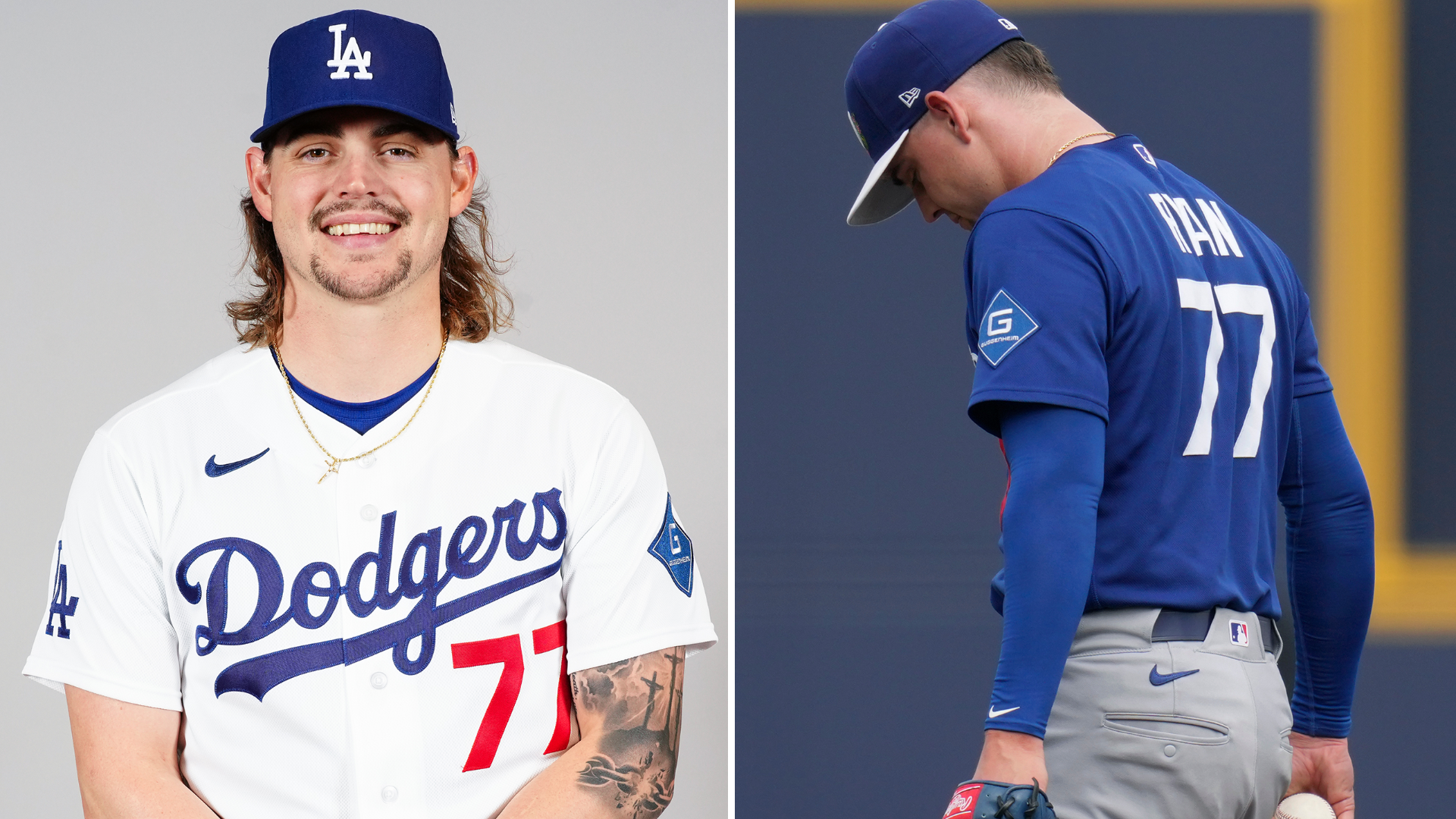 River Ryan before and after a haircut