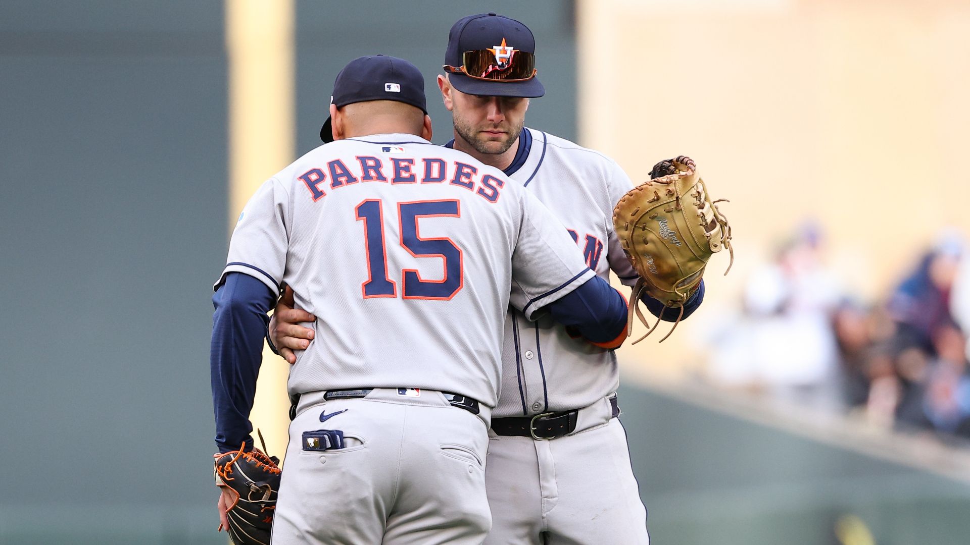 Isaac Paredes and Christian Walker