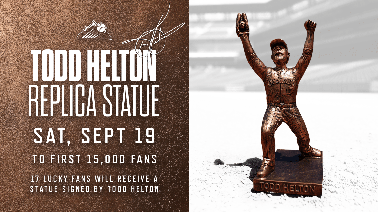 Todd Helton statue