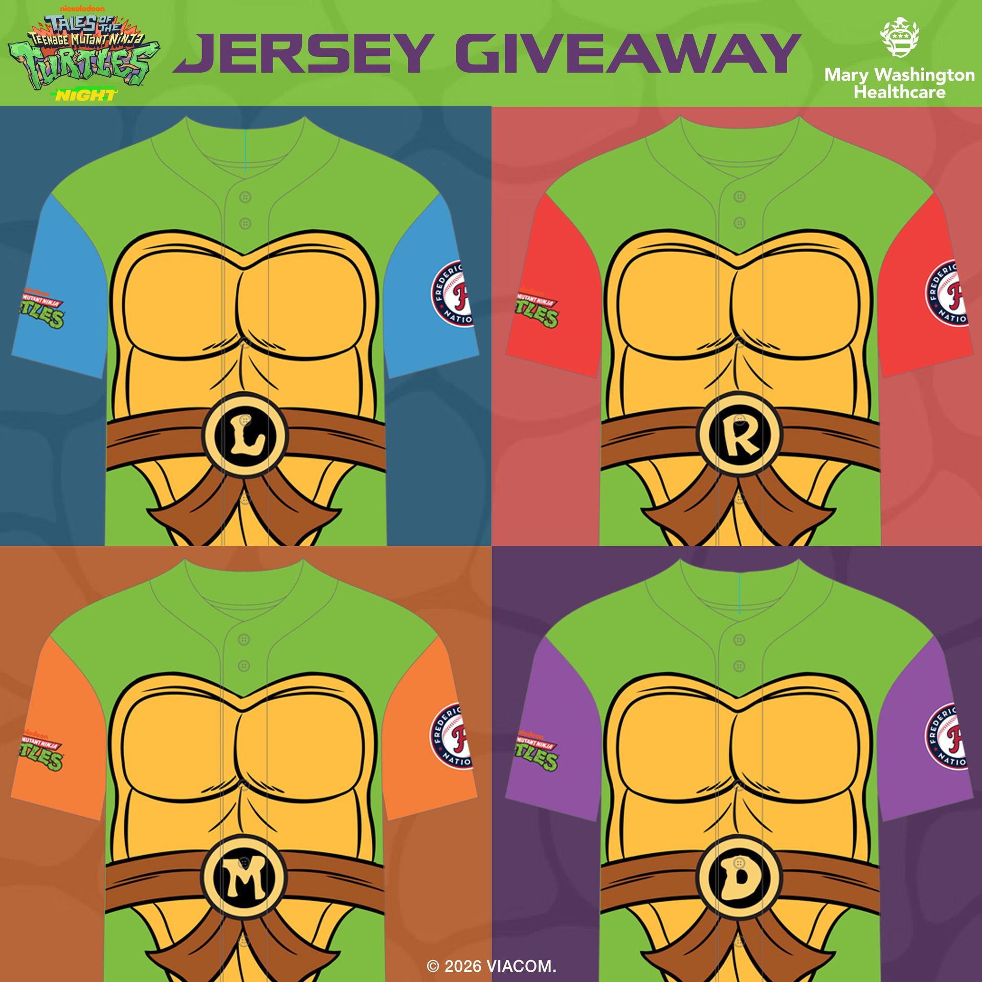 Teenage Mutant Ninja Turtles replica jersey
