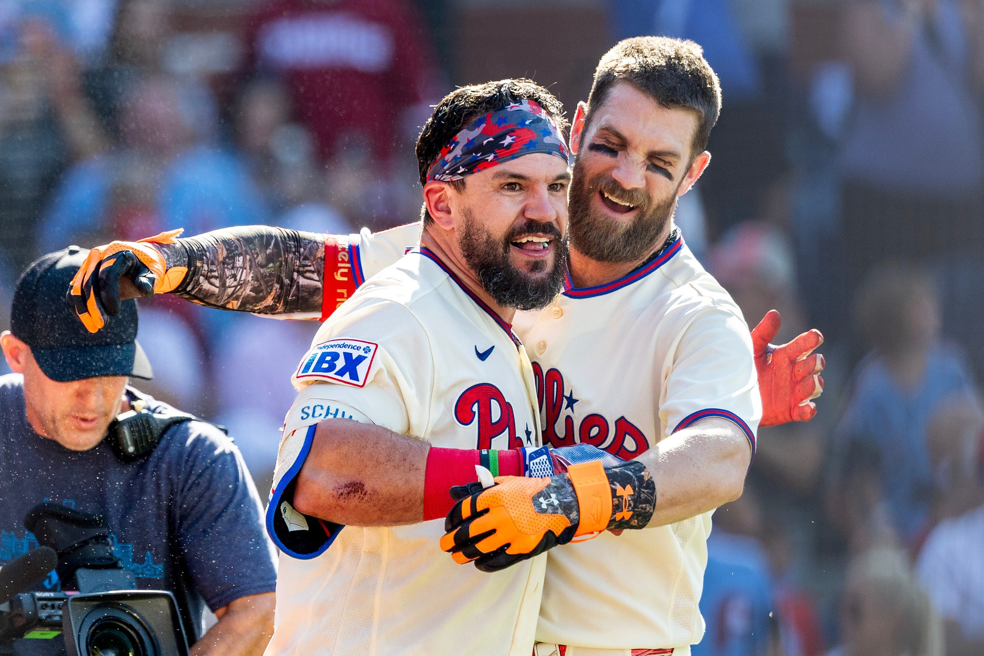 Bryce Harper and Kyle Schwarber