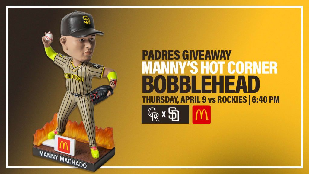 Manny's hot corner bobblehead