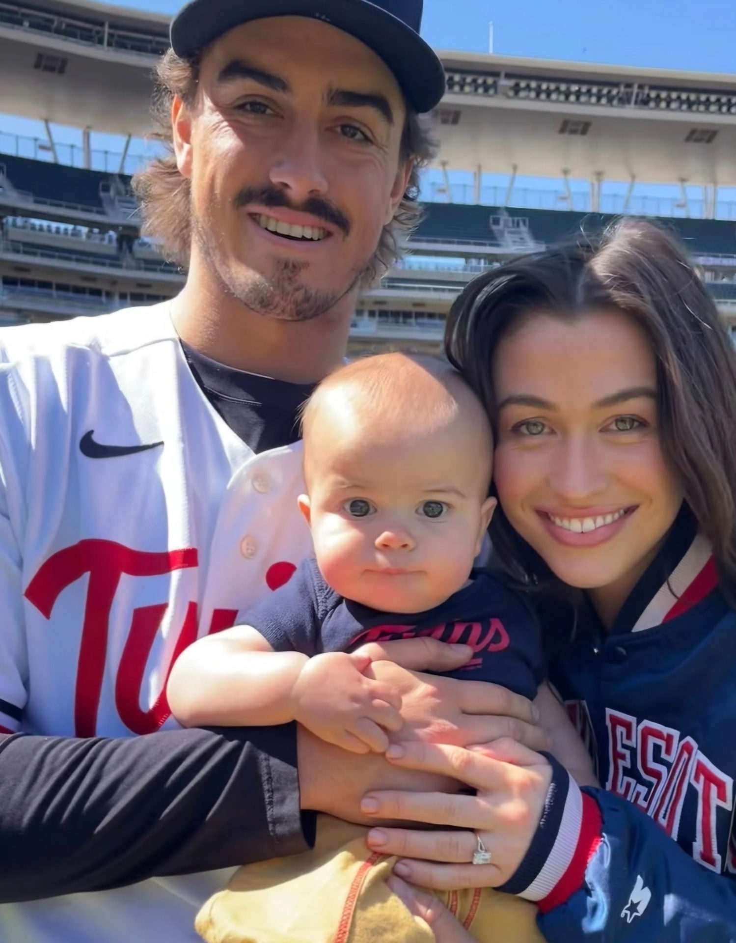 Joe Ryan, Clare Stonich and son Rowan