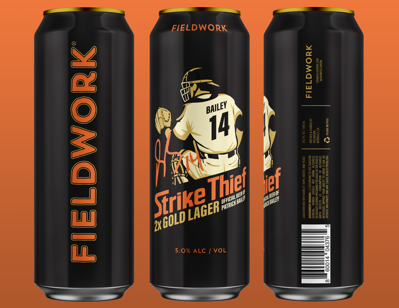 Strike Thief 2x Gold Lager (Courtesy of Fieldwork)