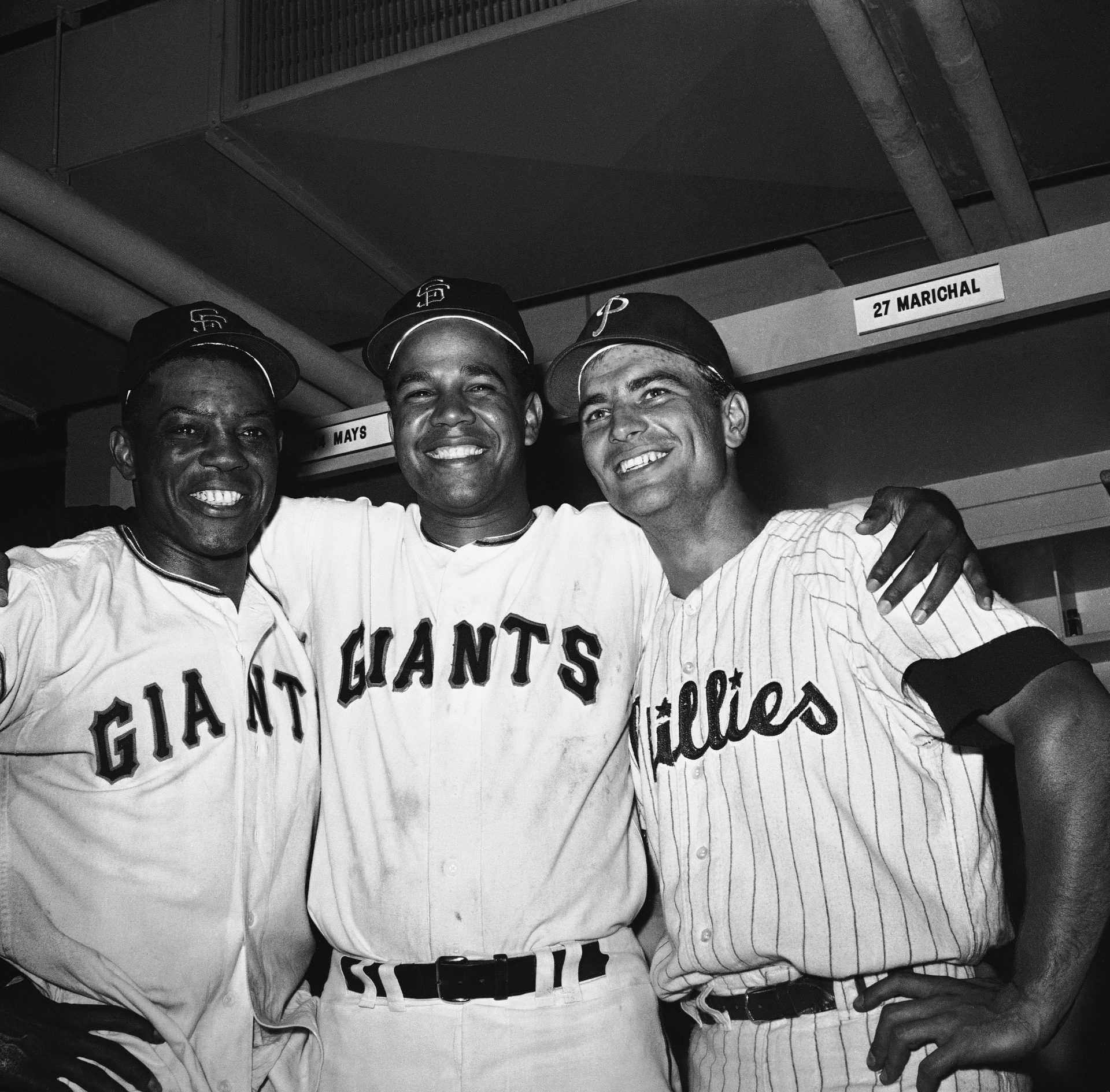 Willie Mays, Juan Marichal, Johnny Callison