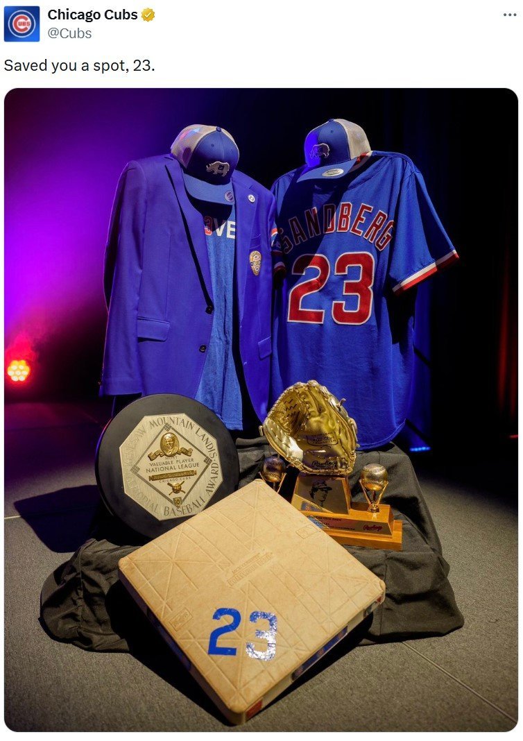 Ryne Sandberg tribute