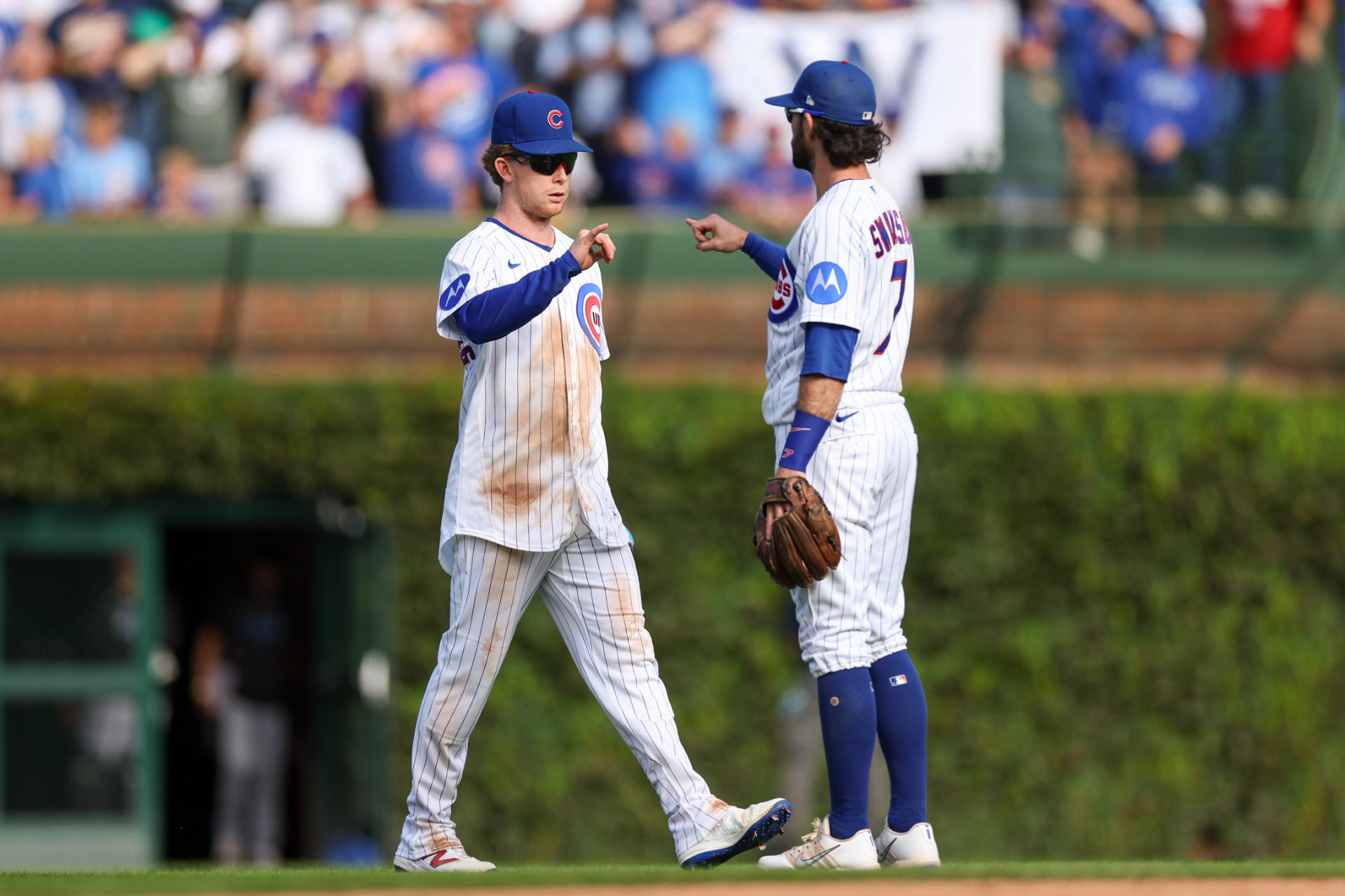 Pete Crow-Armstrong and Dansby Swanson