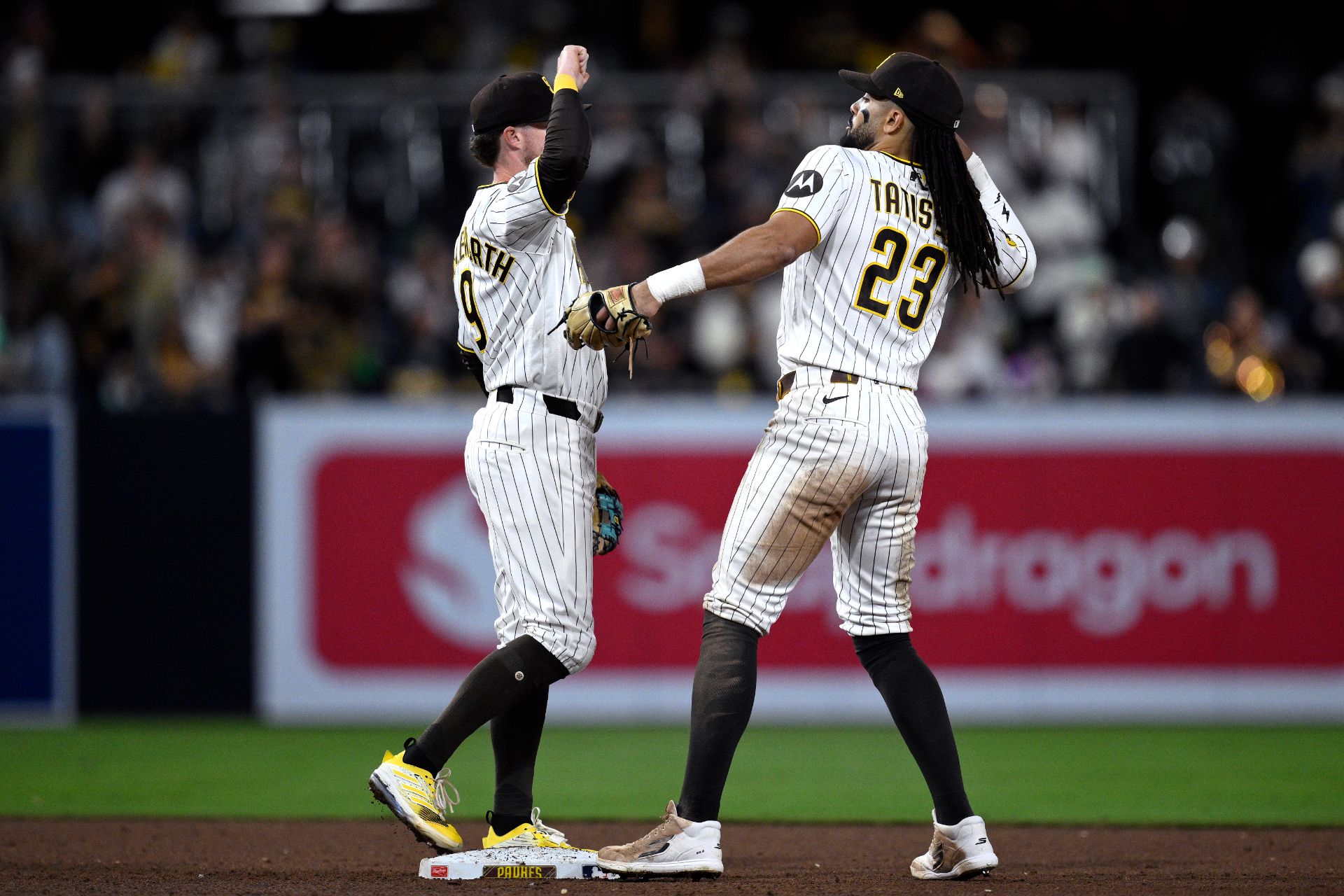 Jake Cronenworth and Fernando Tatis Jr.