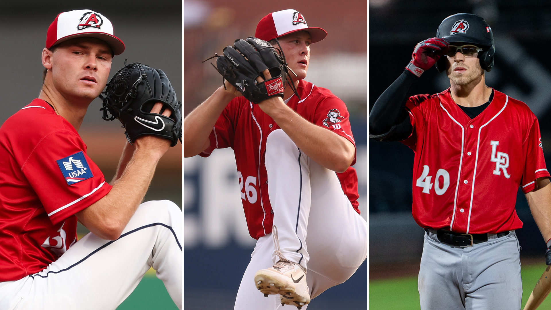 Kade Anderson, Ryan Sloan, Boston Smith