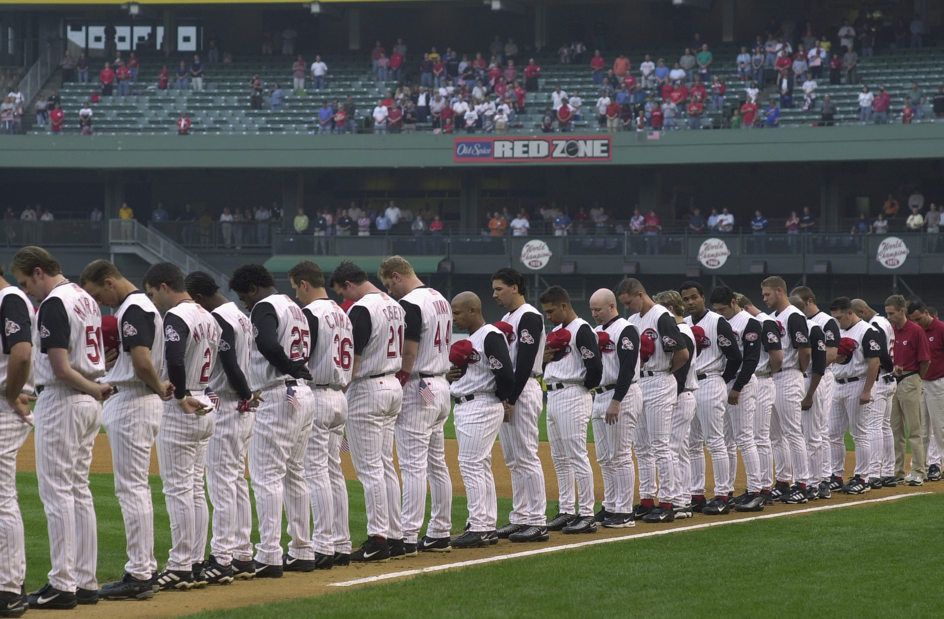 Cincinnati Reds on Sept. 18, 2001