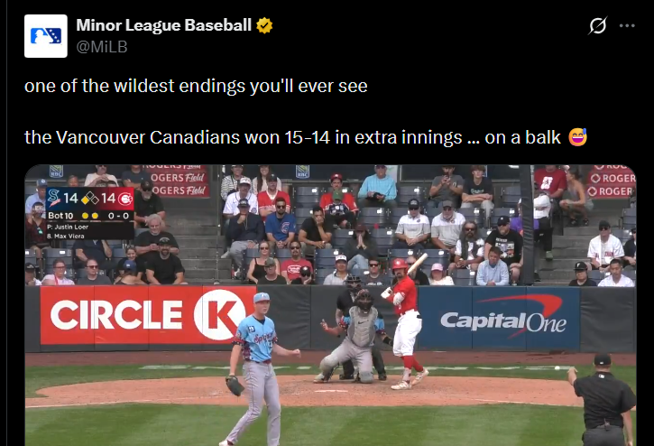 Balk-off