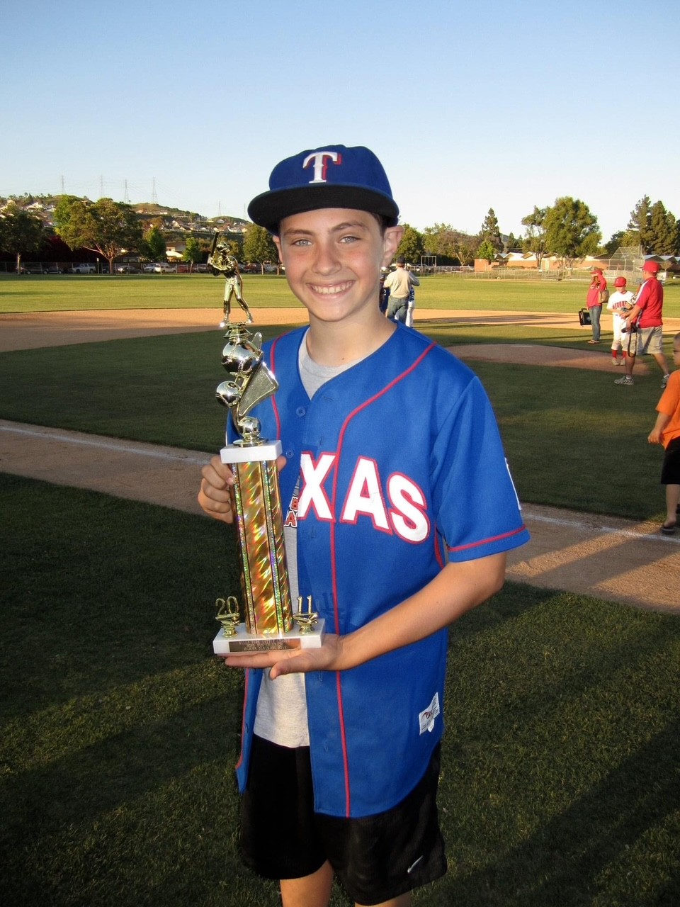 Garrett Mitchell, 2011 Villa Park Little League Home Run Champion 