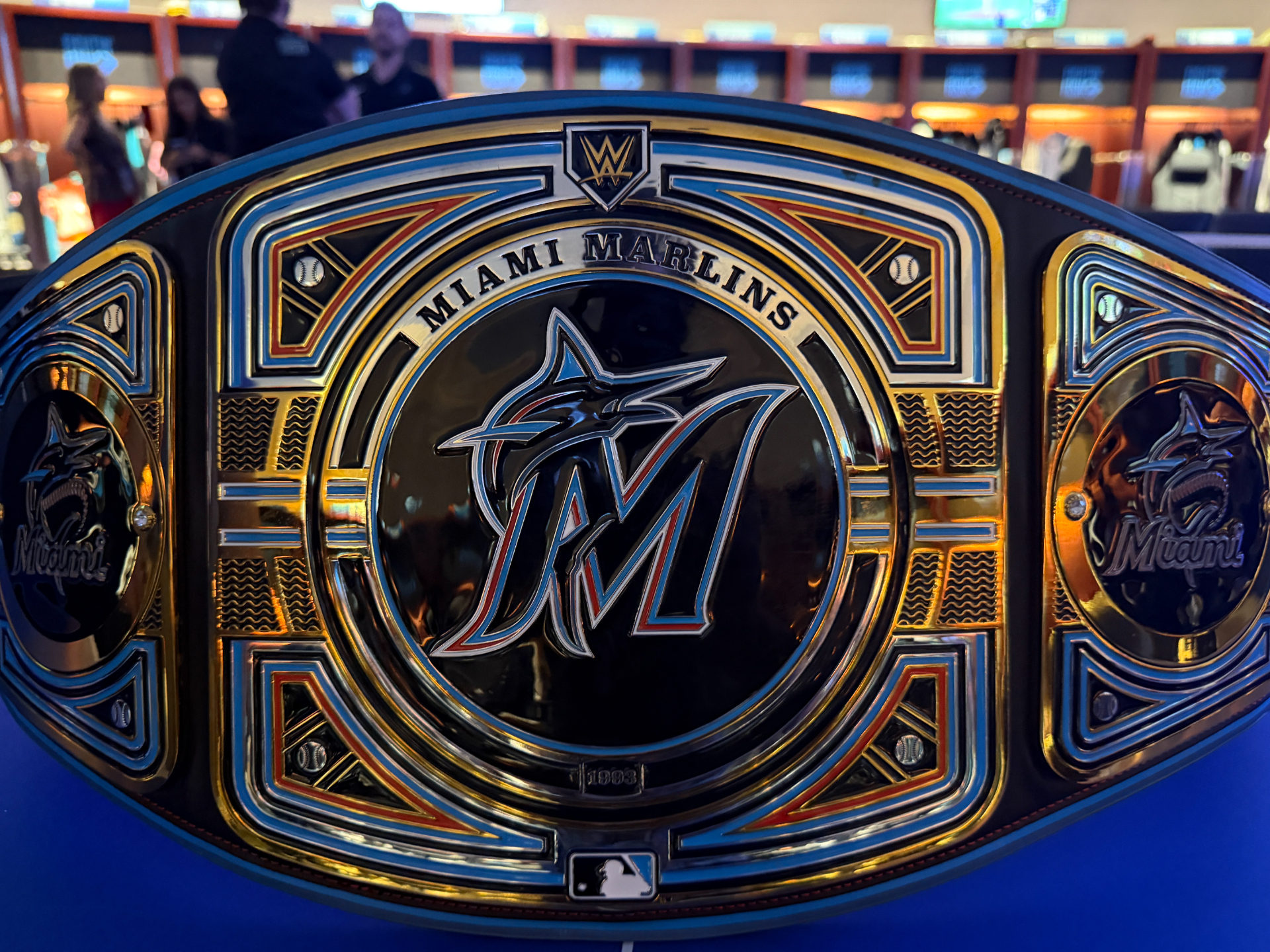 Marlins' title belt