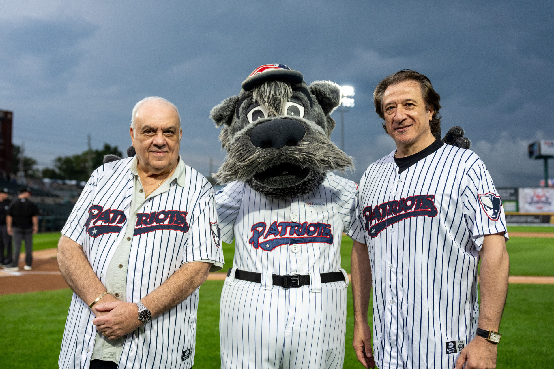 Sopranos cast members with Sparkee