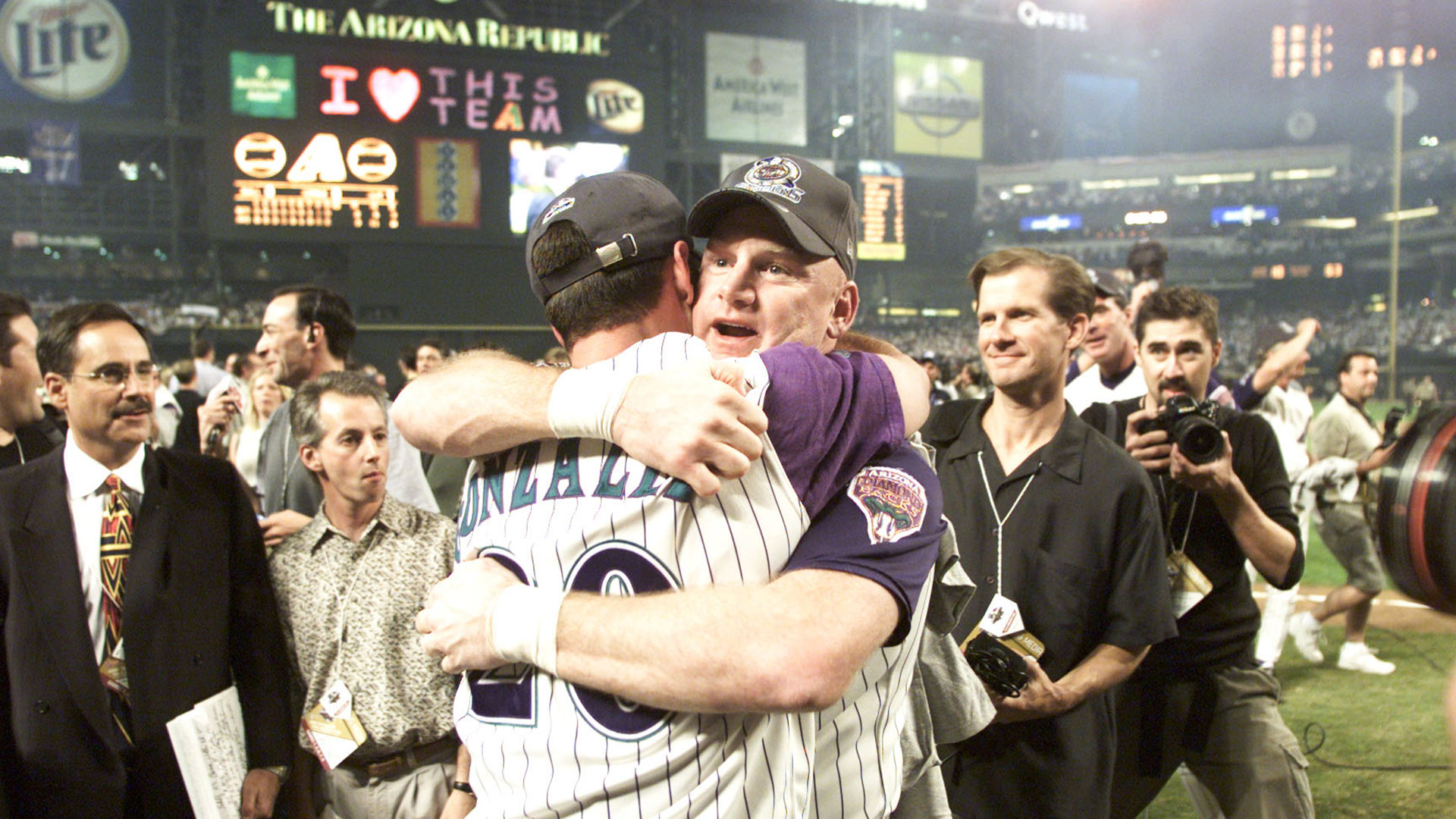 Matt Williams and Luis Gonzalez