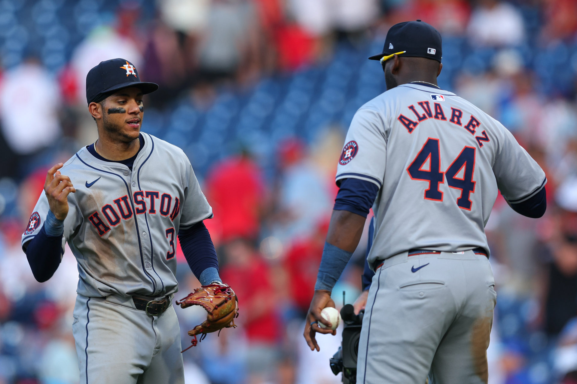 Jeremy Peña and Yordan Alvarez