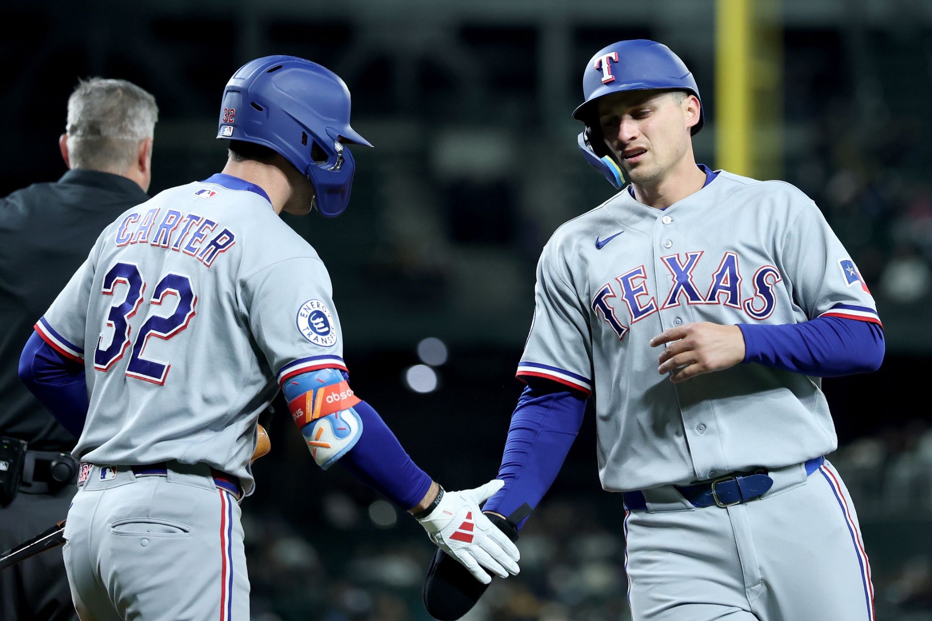 Evan Carter and Corey Seager