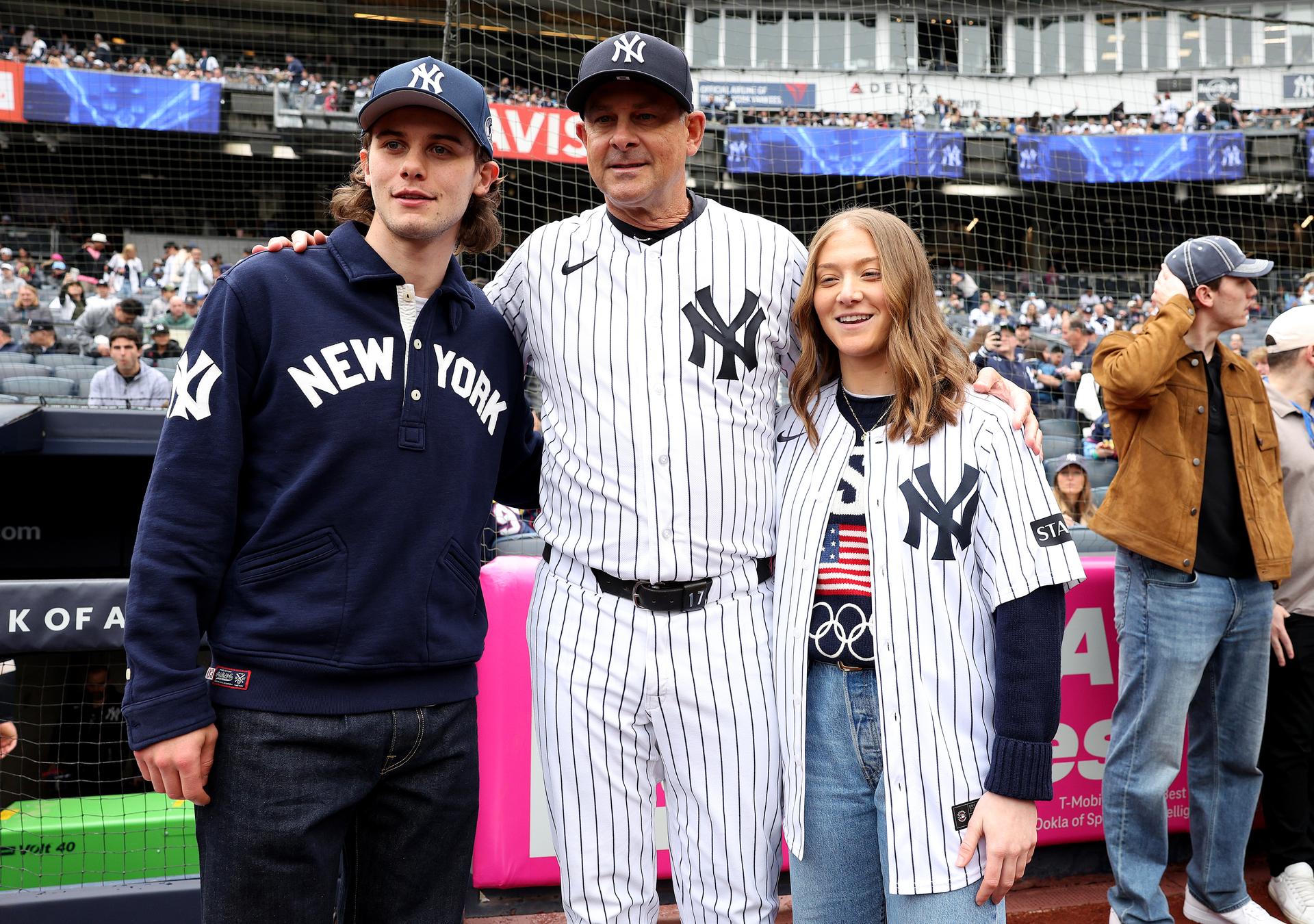 Jack Hughes, Aaron Boone, Aerin Frankel