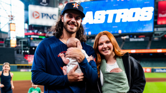 Spencer Arrighetti and his family