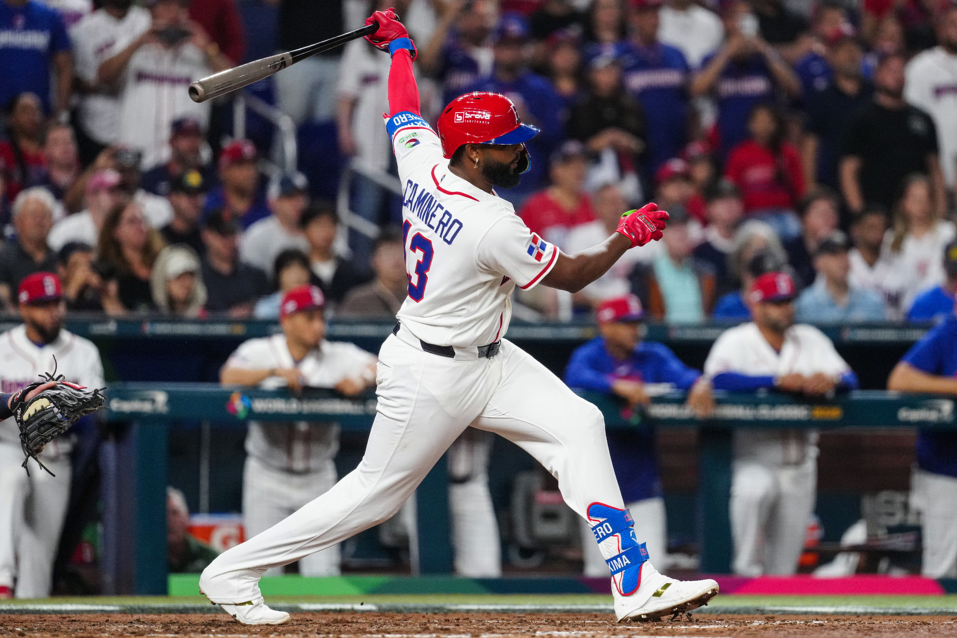 Junior Caminero in the World Baseball Classic
