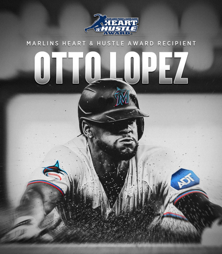 Otto Lopez wins Heart and Hustle Award