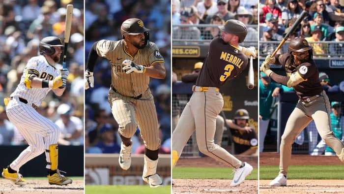 Padres' four leadoff options