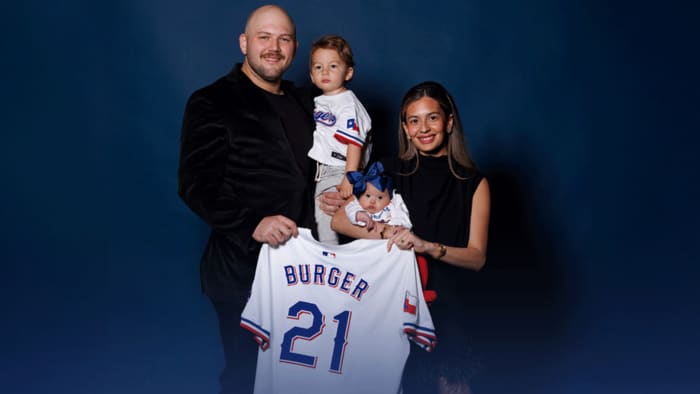 Jake Burger and his family