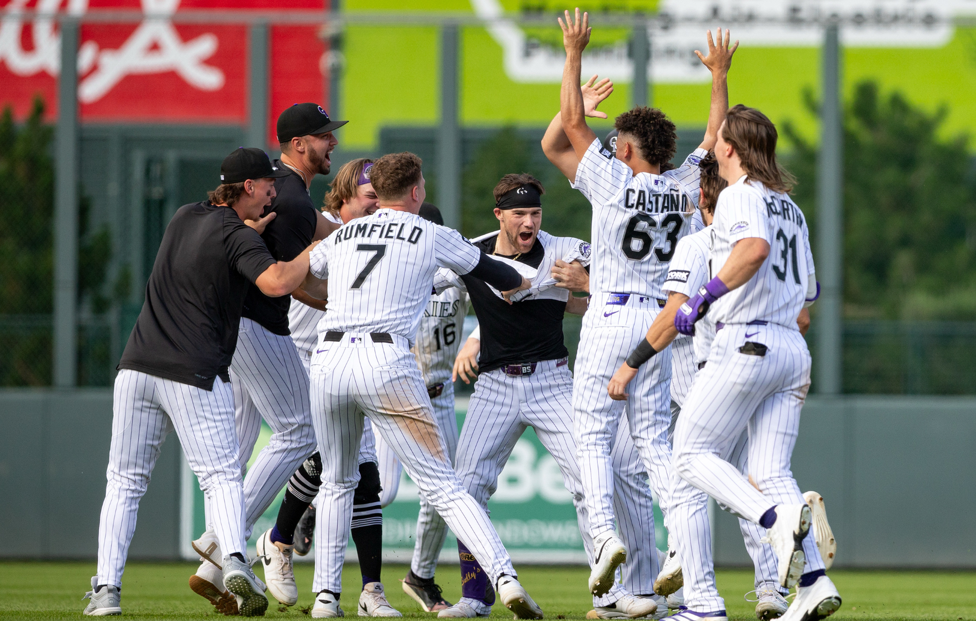 Brett Sullivan walk-off celebration