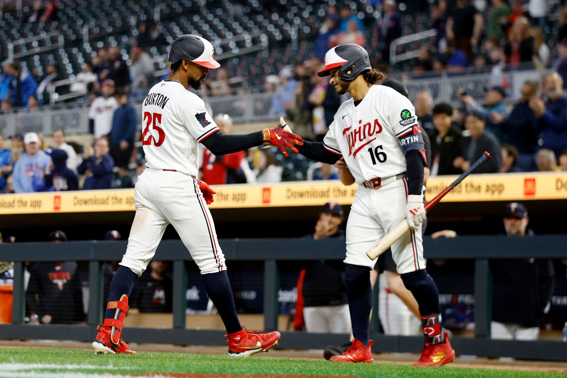 Byron Buxton and Austin Martin