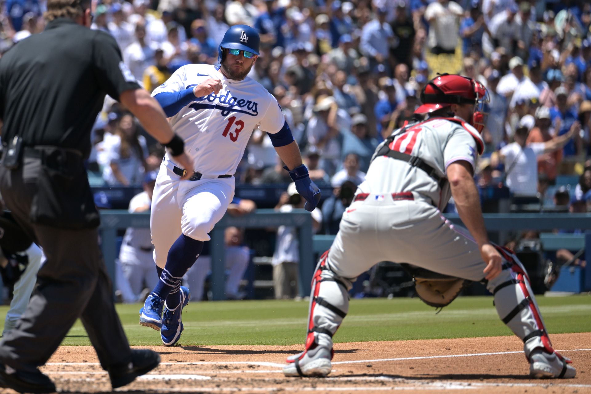 Max Muncy and J.T. Realmuto