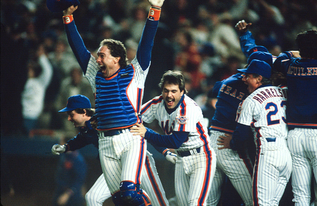 Gary Carter and Wally Backman