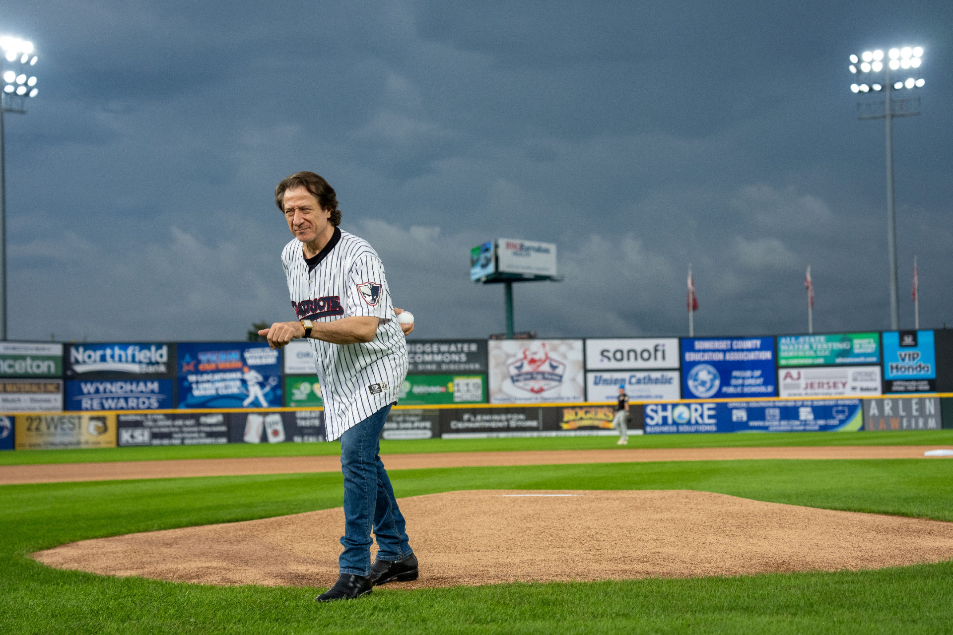 Furio's first pitch