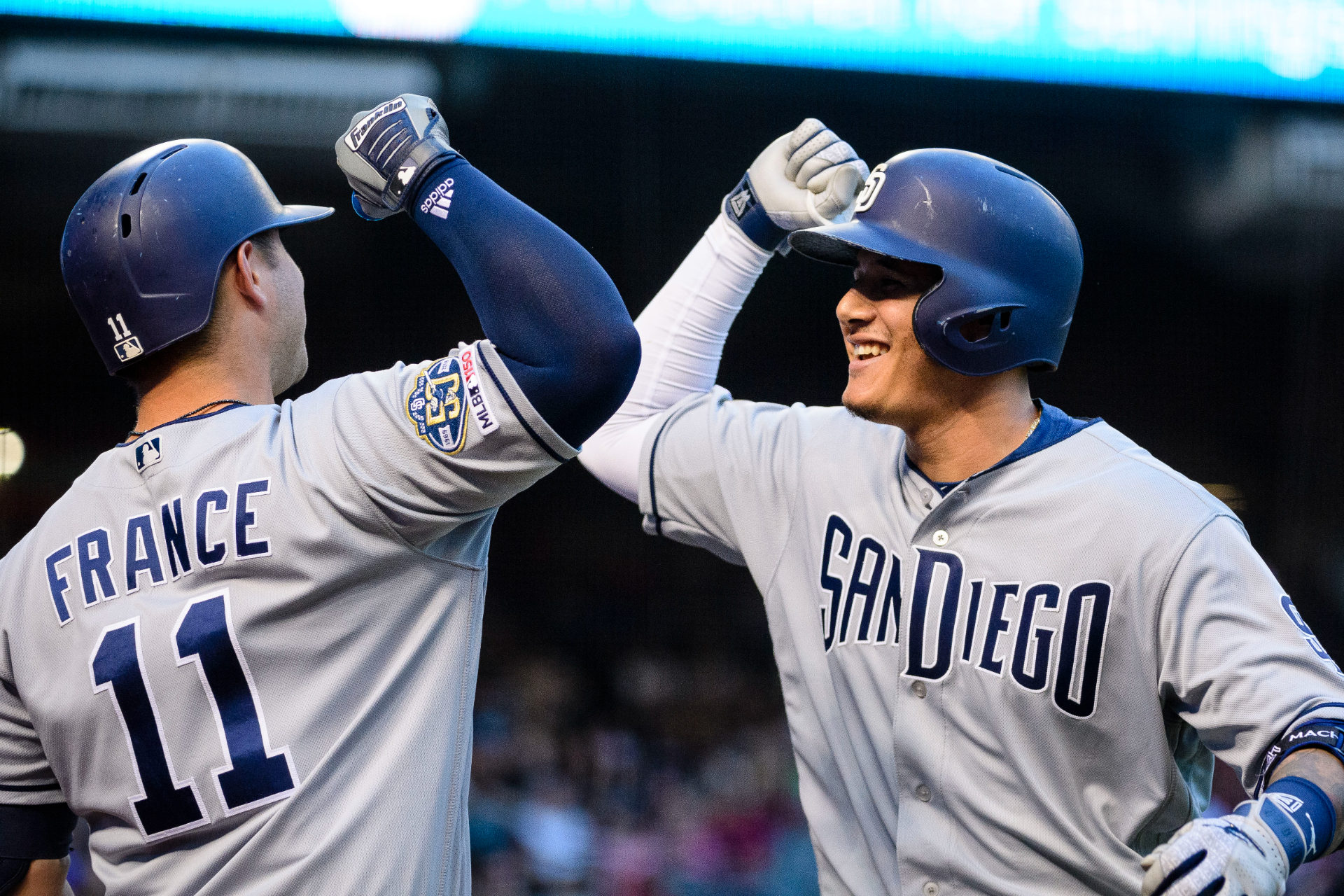 Ty France and Manny Machado