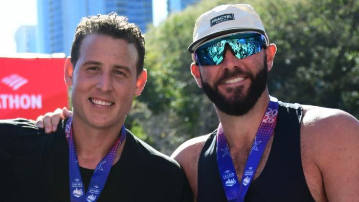 Anthony Rizzo and Jake Arrieta