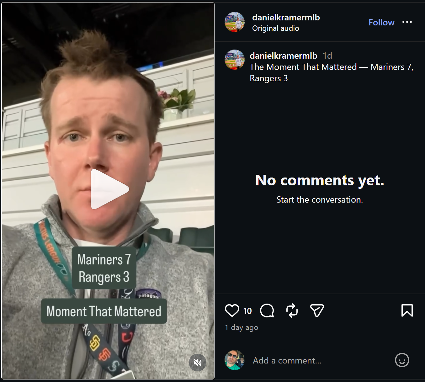 Kramer vertical video IG