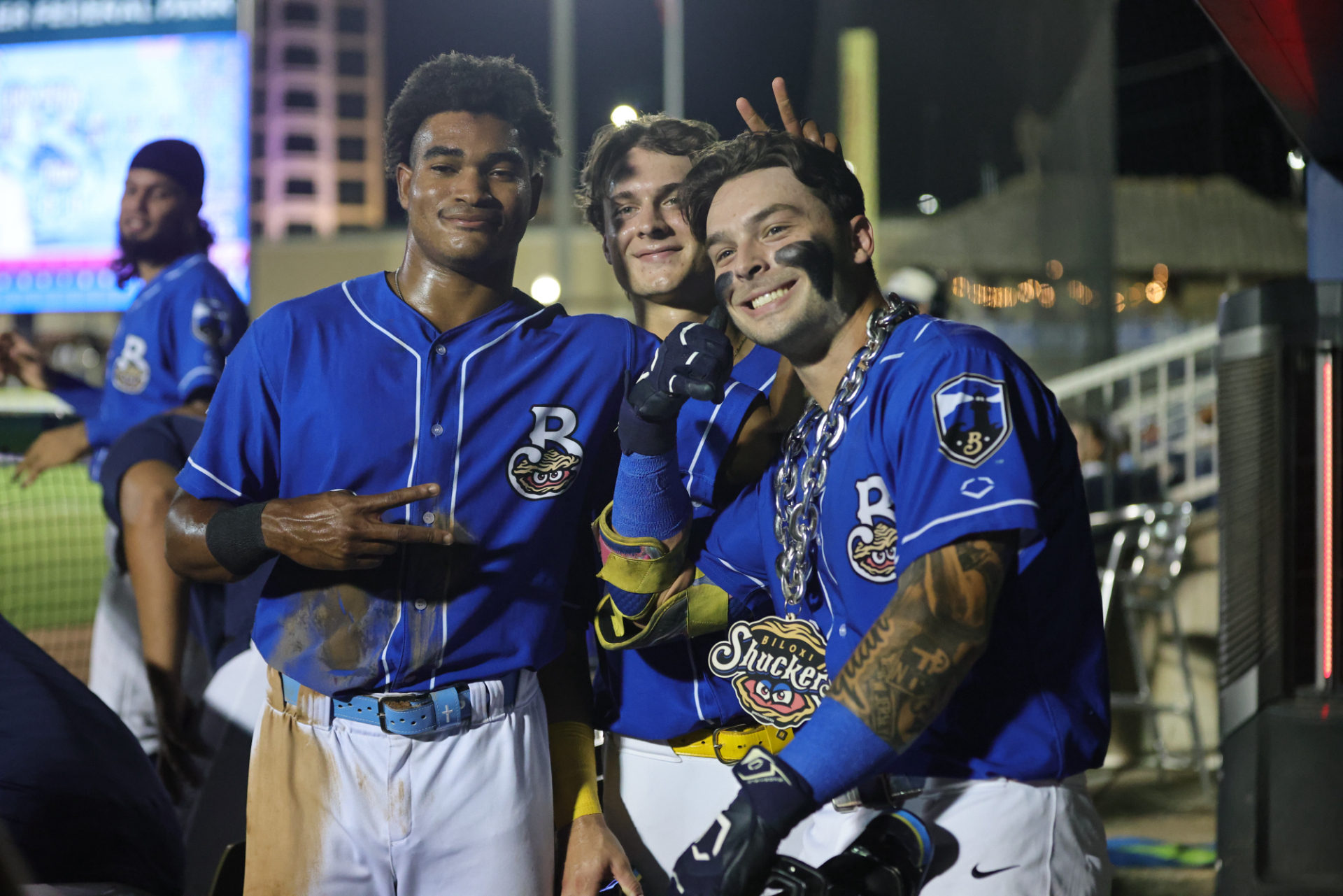 Braylon Payne, Josh Adamczewski and Andrew Fischer