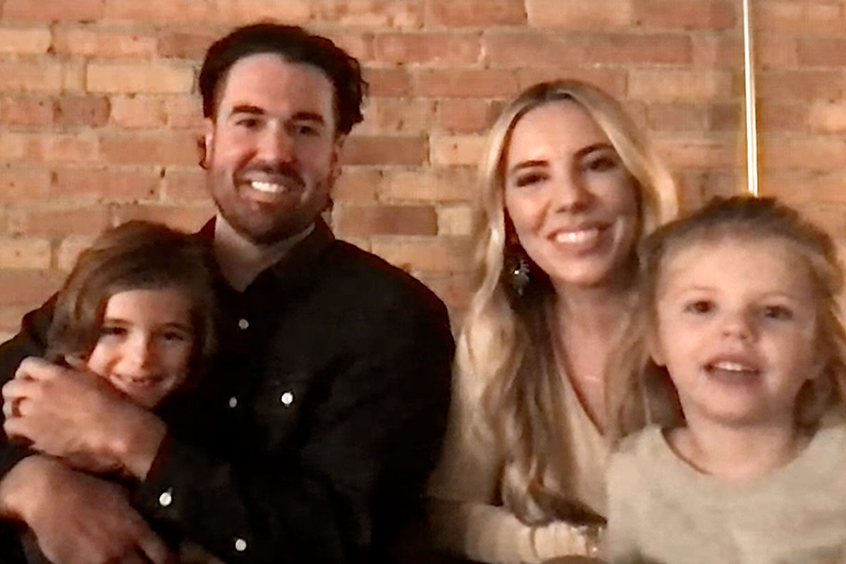 Robbie Ray and family, November 2021