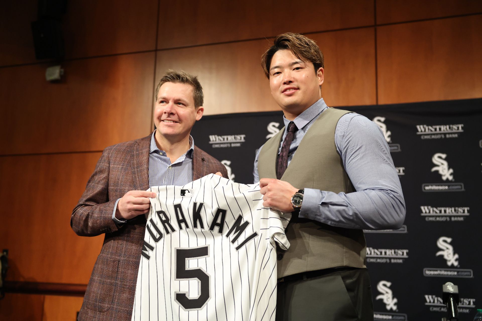 Chris Getz and Munetaka Murakami