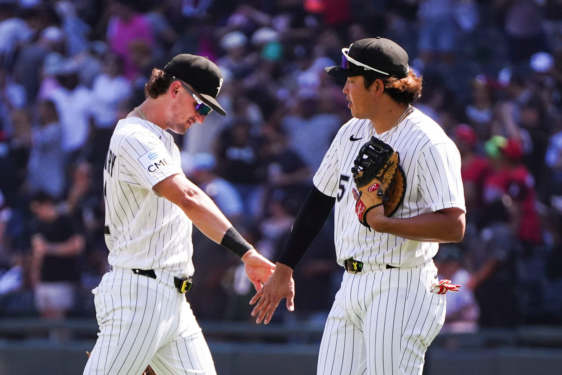 Colson Montgomery and Munetaka Murakami