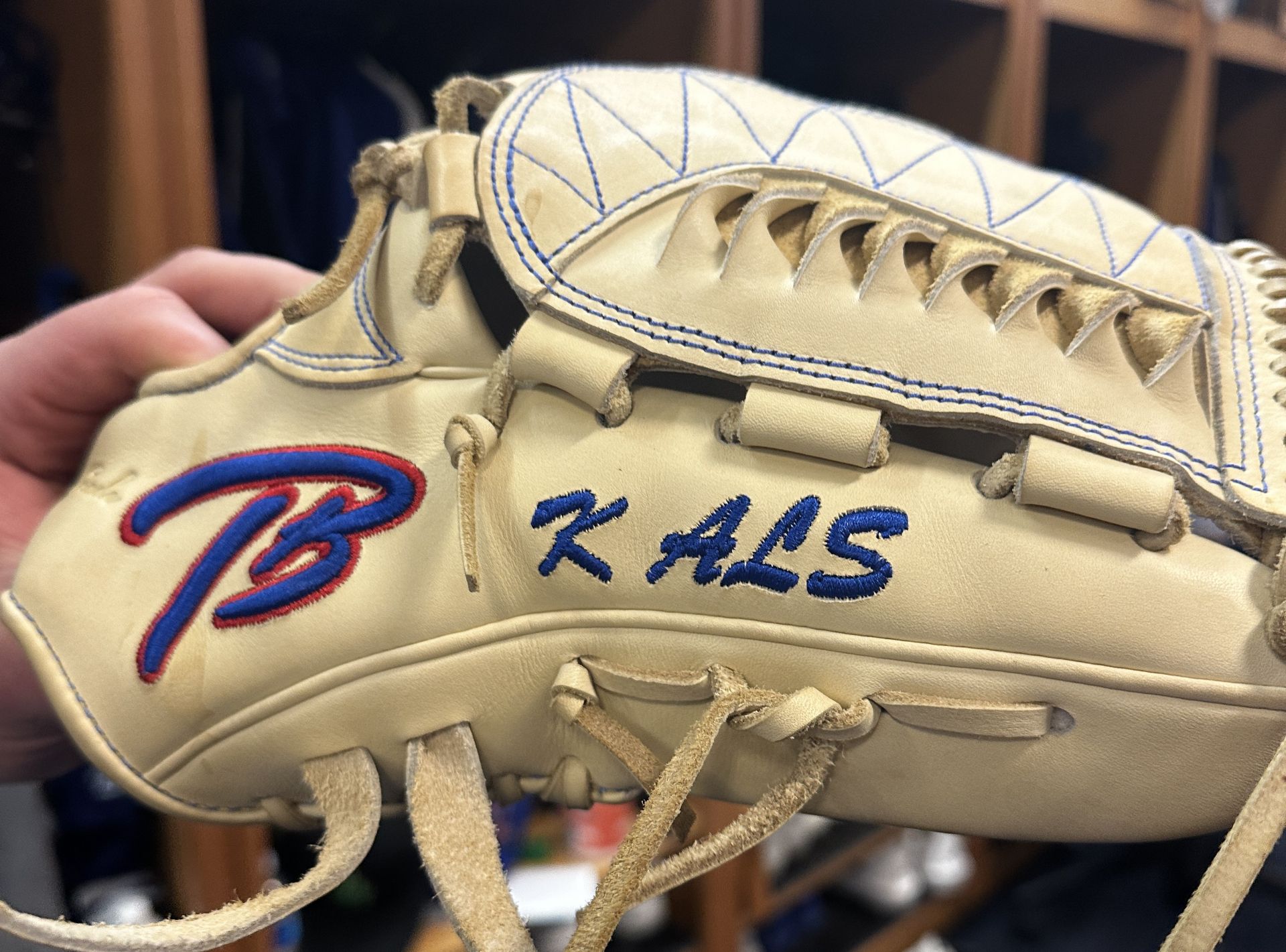 Emmet Sheehan's K ALS glove