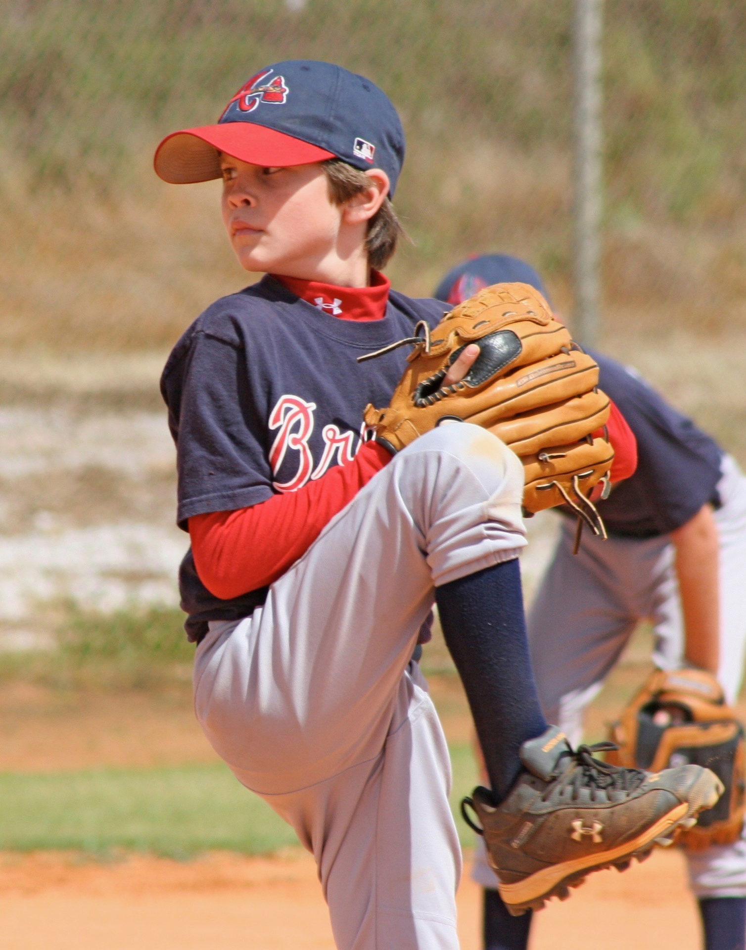 Shane Drohan circa age 9, pitching for a rec league team named, coincidentally, the Braves, who he is scheduled to face in Williamsport 