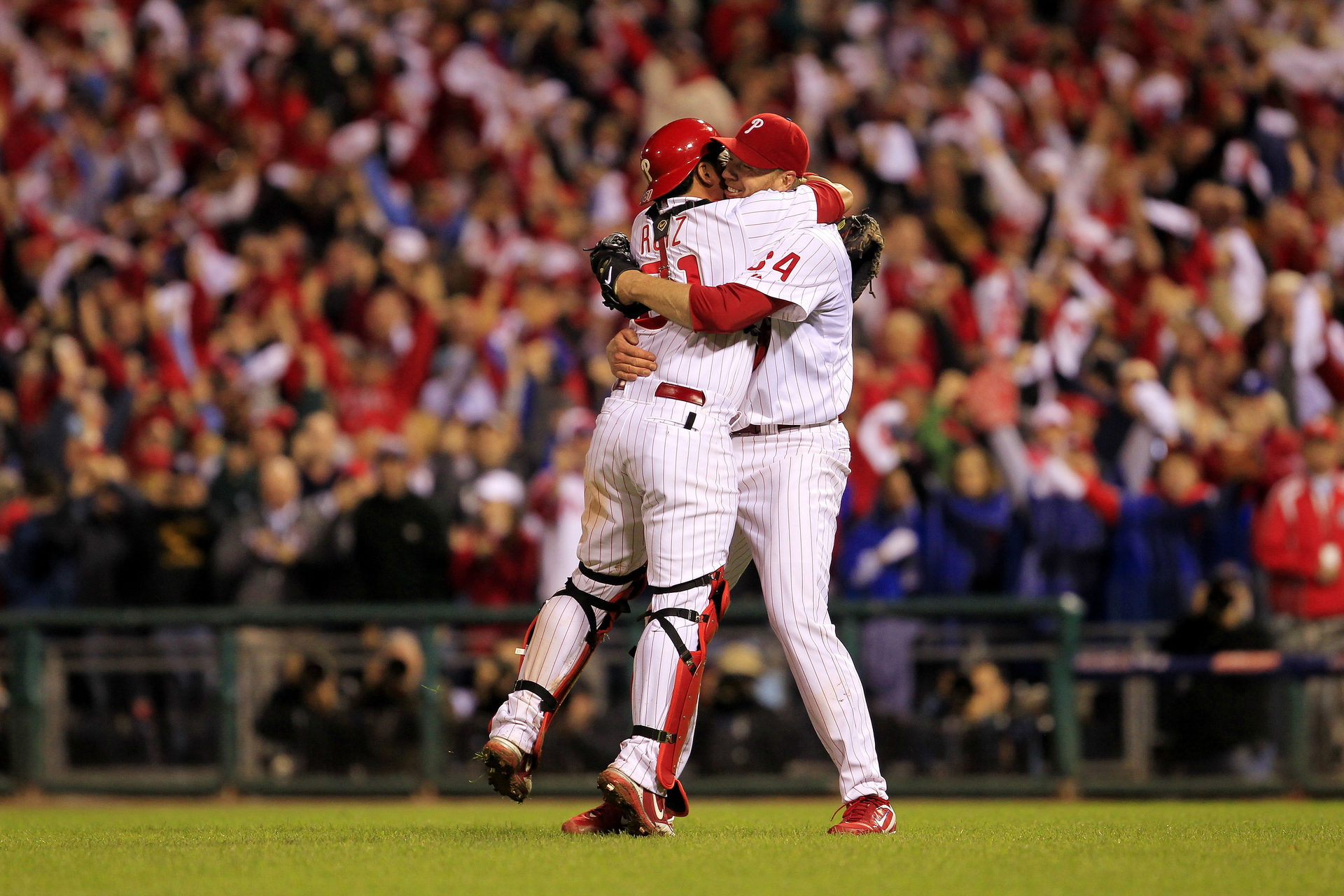 Roy Halladay and Carlos Ruiz