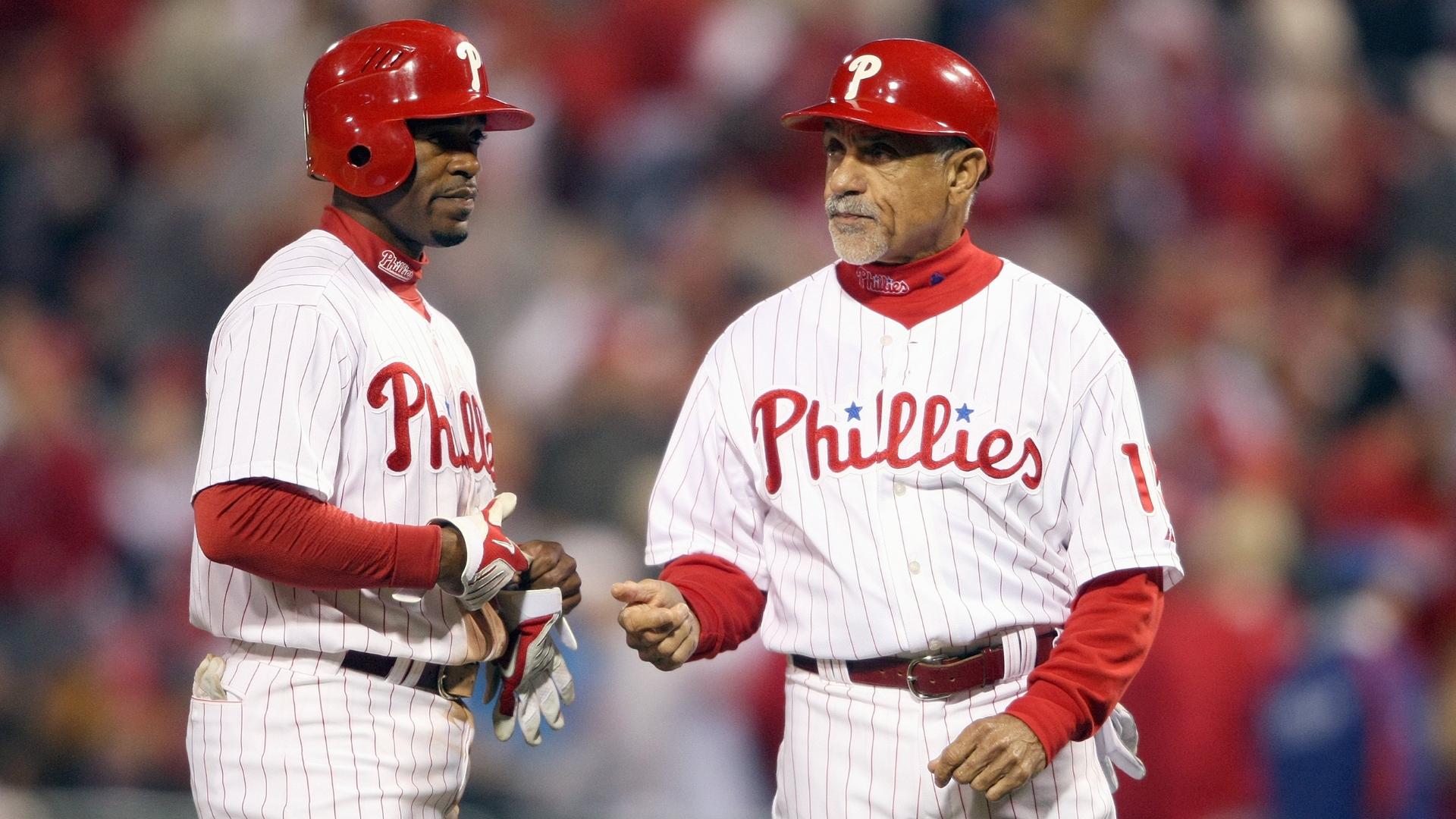 Jimmy Rollins and Davey Lopes