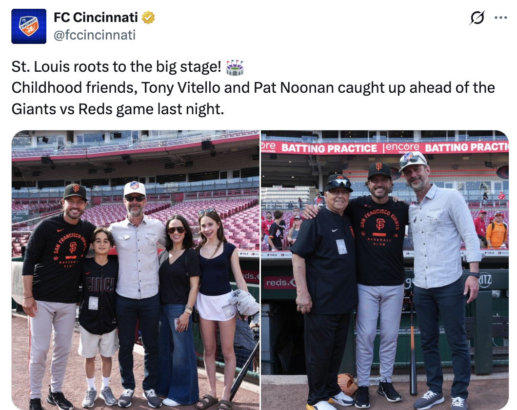 Tony Vitello and Pat Noonan