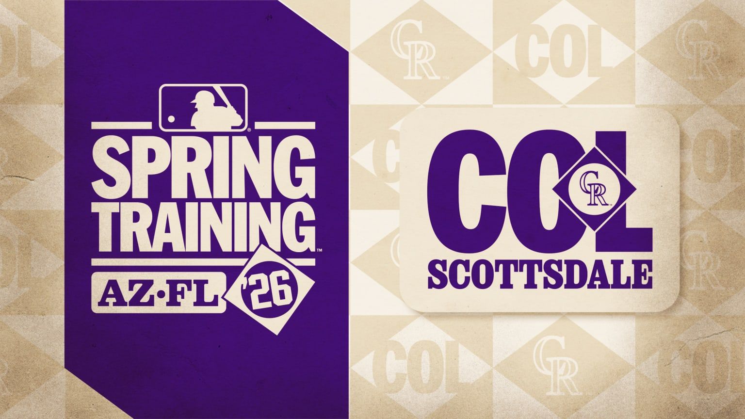 Rockies Spring Training 2026 graphic