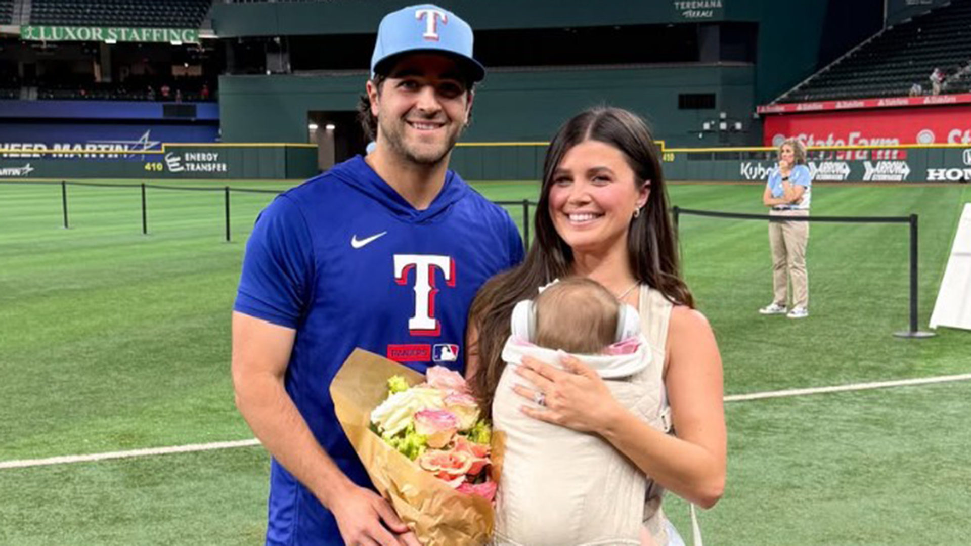Josh Smith, Claire Couv Smith and daughter Charlotte