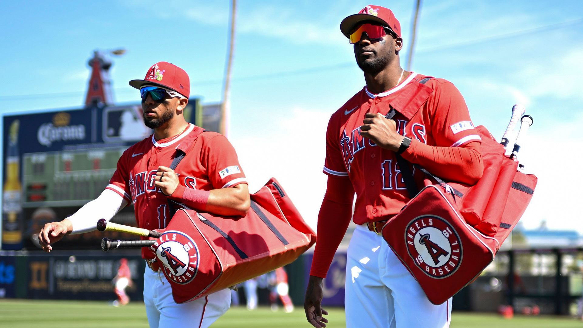 Oswald Peraza and Jorge Soler