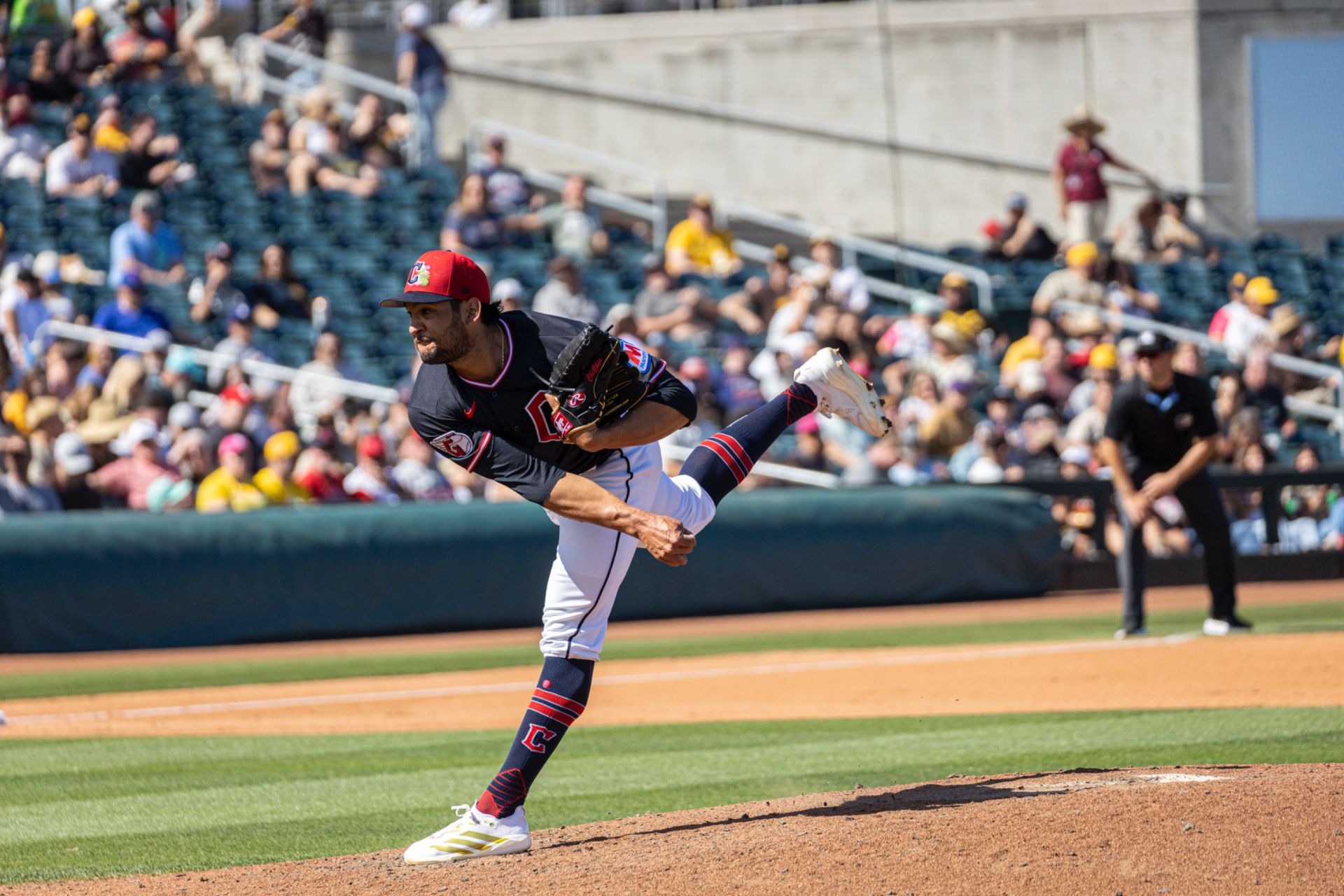 Daniel Espino during Spring Training